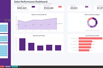 design a custom interactive excel dashboard