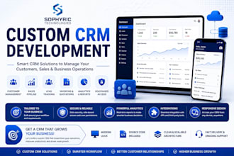 develop a custom CRM software for your business
