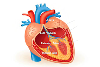 design medical figures and scientific illustrations