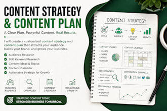 create a content strategy and content plan for your business