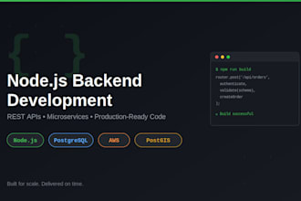 build a production ready scalable backend application