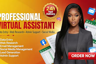 personal executive virtual assistant social media  assistant admin support ghl