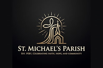 design a premium church logo