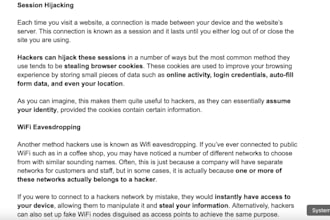 write SEO optimised cybersecurity articles