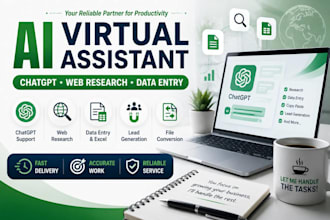 be you ai virtual assistant for chatgpt web research and lead generation