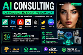 consult you on ai image editing, prompting, and creative workflow