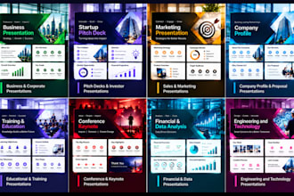 create a powerpoint presentation with research and content
