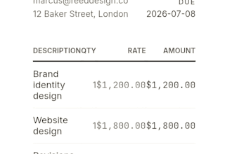 build you a custom branded invoice generator tool