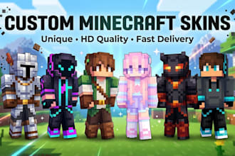 minecraft skin custom skin java bedrock pixel art minecraft avatar character art