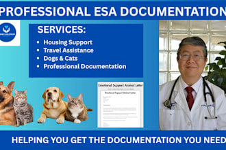 assist you with esa housing documentation and guidance