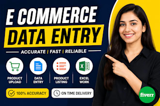 do accurate product listing and ecommerce data entry