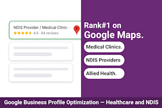 optimize your google business profile for healthcare and ndis providers
