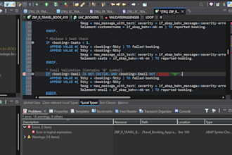sap backend developer rap modern