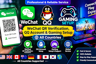 scan wechat registration qr code all country