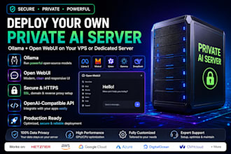 deploy a secure private ai server with ollama and open webui