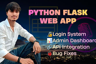 build ai powered python flask web apps