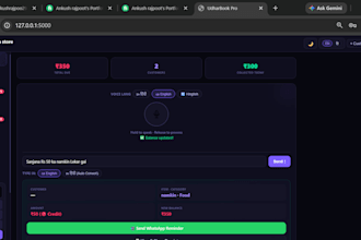 build ai powered python flask web apps