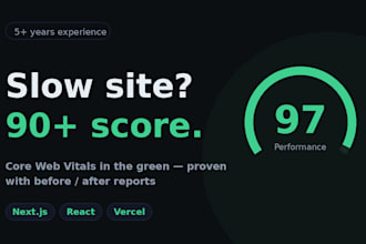 optimize your next js or react website speed to 90 plus lighthouse score
