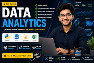 do data analysis, power bi dashboard, sql and python analytics