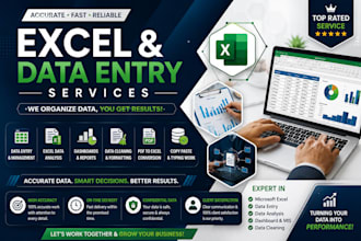 design professional microsoft excel dashboard and data analysis