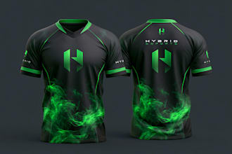 do custom jersey design or sublimation design