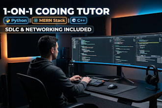 tutor you in python mern stack c plus plus and use of ai in these