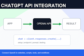 integrate chatgpt or openai API into your app