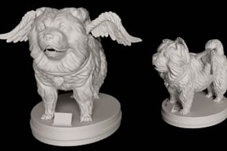 do professional 3d modeling and texturing