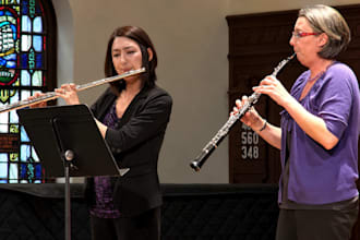 record real live flute, trombone and oboe for your music