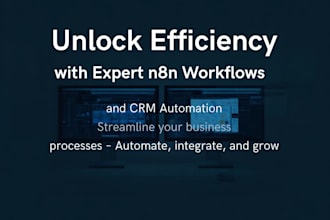 build custom n8n automations and odoo CRM workflows for your business