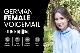 record a professional voicemail or phone greeting