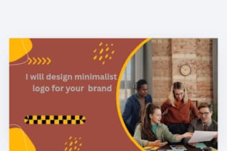 design a minimalist logo for your brand