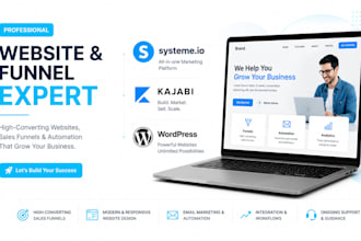 setup systeme io learnworlds skool landing page systeme io online course website