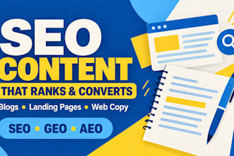 write quality SEO website content and engaging blog post articles