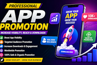 promote your mobile app, IOS app install android game promotion app marketing