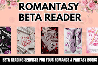 be romantasy beta reader mafia romance litrpg fantasy novel dark romance scifi
