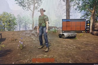 develop survival realistic game for open world game