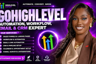 set up gohighlevel CRM, ghl email automation, gohighlevel workflow, ghl website