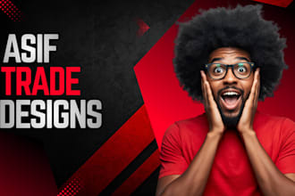 design catchy and professional youtube thumbnails
