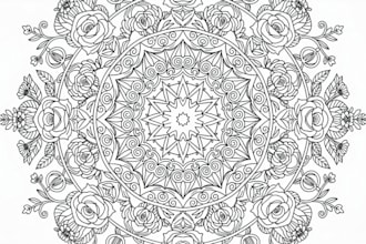 create kids coloring book and adults coloring books