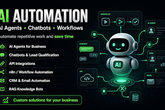 build ai automation, ai agent, chatbot