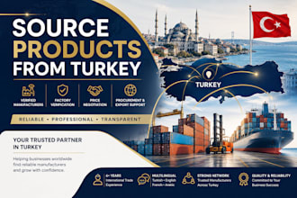 find verified manufacturers in turkey for your product