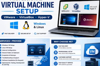 do something im really good at creating virtual machines