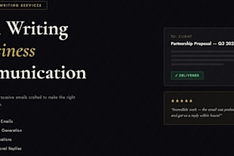write professional emails and communication