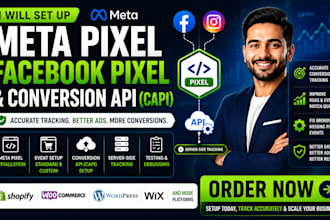 set up meta pixel facebook pixel and conversion API