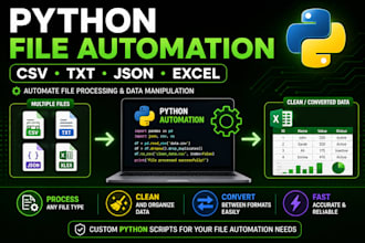 automate file processing with python scripts