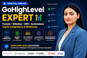 do gohighlevel migration, snapshot, saas setup and webhook automation