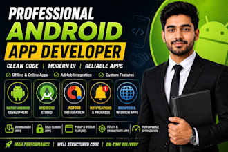 develop custom android apps in java using android studio