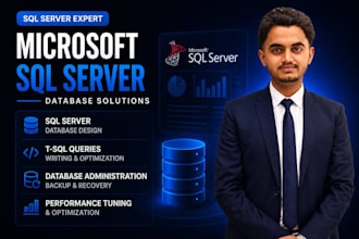 provide microsoft sql server dba services
