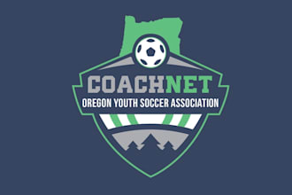 design youth soccer association club logo
